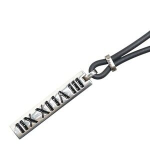 Tiffany Atlas Necklace Black Silver Co
